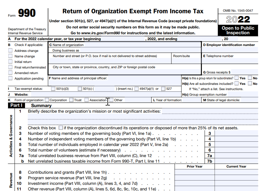 EFile Form 990 Series Form 990 Series Online